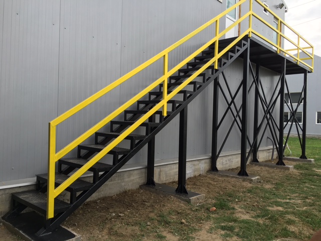 Constructie metalica - scara exterioara